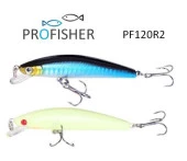 PROFISHER 2 Renk Set 2 Kanca Sahte Balık Yem 8 gr 8,5 cm Salmon thumbnail 1