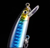 PROFISHER 2 Renk Set 2 Kanca Sahte Balık Yem 8 gr 8,5 cm Salmon thumbnail 7