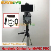 Dji Mavic Pro İçin 3D baskılı El Gimbal Stabilizatör Tripod Montaj Desteği Kayış - 9
