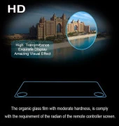 Dji Mavic Pro HD 3x Kamera Lens Koruyucu Film 2x Kumanda Ekran Organik Cam Filmi thumbnail 5