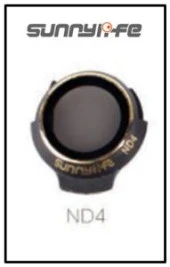 DJI Mavic Pro Alpine White Kamera İçin Kızaklı Upgrade Versiyon Optik Lens Filtre ND4 - 2