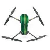Dji Mavic Pro için Green Wood Su Geçirmez PVC Cilt Çıkartma Seti - 3