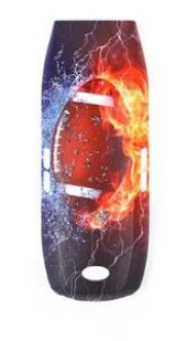 Dji Spark Üst Kapak Renkli Baskılı Yüzey Alevli Baseball Desenli thumbnail 3