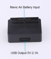 Dji Mavic Air Pil Dönüştürücü Powerbank Adaptörü 2.1A ile Telefon Şarjı thumbnail 3