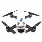 DJI Spark ve DJI Mavic Pro Kuş Kaçıran Shark Sticker Etiket - 1