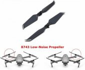 DJI Mavic 2 Zoom İçin 8743 Düşük-Gürültü Pervane 1*CW 1*CCW thumbnail 3