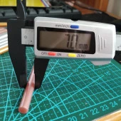 Mühür Mumu Çubuk Sıcak Tutkal 7mm x 20cm 6 lı Metalik Rose Gold thumbnail 8