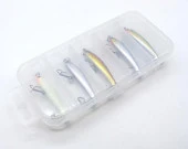 PROFISHER 5 li Set Sert Yapay Balık Yem 3.5g 5 cm Bölmeli Kutu İçinde - 9