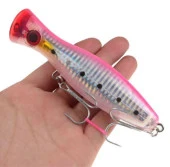 PROFISHER Lüfer Ton Akya Sert Popper Yapay Yem 40 gr 12,5 cm Yüzey - 2