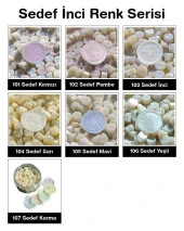 Mühür Mumu 100 Davetiye İçin 300 Boncuk Model 104 Sedef Sarı thumbnail 5