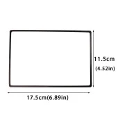 X3 Esnek A5 PVC Büyüteç Levha 180X120mm Kitap Sayfa Büyütme - 2