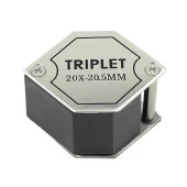 20X Katlanır Büyüteç 20.5mm Optik Cam Lens Metal Kasa - 3