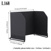 RC Monitörler Uzaktan Kumanda İçin Katlanabilir Tablet Güneş Koruma L168 thumbnail 9