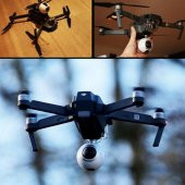 DJI Mavic Pro 3D Baskı Kamera Montaj Tutucu Çerçeve - 1