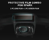 DJI SPARK 2 Adet Kamera Lens Koruyucu Film Drone Vücut Ekran Filmi - 1
