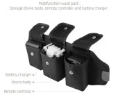 DJI Mavic Mini İçin Bel Paketli Taşıyıcı Çanta Omuz Kayışı Destek - 2