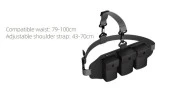 DJI Mavic Mini İçin Bel Paketli Taşıyıcı Çanta Omuz Kayışı Destek - 6