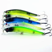 9 cm 7,5 gr ÇİFT KARBON ÇELİK KANCALI YEM thumbnail 2