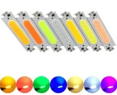 COB LED Çip Turuncu 12V 2W 6015 PCB Bord DIY Işık Kaynağı - 1