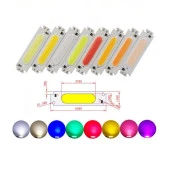 COB LED Çip Turuncu 12V 2W 6015 PCB Bord DIY Işık Kaynağı - 5