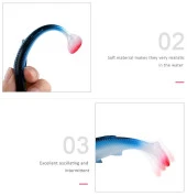 PROFISHER Mavi Alabalık Kürek Kuyruk Silikon Yapay Yem 12 cm 14.5g thumbnail 3