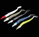 PROFISHER 5 Renk Silikon Yapay Metal Kafalı Yem 11 cm 10 gr thumbnail 2