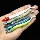 PROFISHER 5 Renk Silikon Yapay Metal Kafalı Yem 11 cm 10 gr thumbnail 3