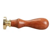 Retro Mektup Mühürü Damga M Harfi + 30 Adet Mühür Mumu + Eritme Kaşığı - 10