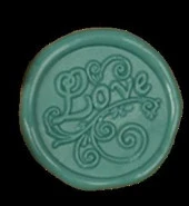 Retro Mektup Mühürü Damga Love + 30 Adet Mühür Mumu + Eritme Kaşığı thumbnail 4