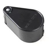 Katlanır Büyüteç Çift Plastik Kasa Akrilik Lens 20X 30mm Takı Pul - 4