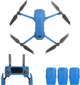 DJI Mavic 2 Pro PVC Karbon Desenli Full Body Çıkartma Seti - 10