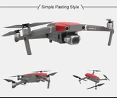 DJI Mavic 2 Zoom PVC Karbon Desenli Full Body Çıkartma Seti thumbnail 2