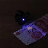 90X Makro Lens Büyüteç Optik Zoom Mikroskop Telefon Klipsli UV LED Işıklı - 7