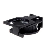 15X Lüp Kumaş Büyüteç Optik Cam Lens Ölçekli Metal Siyah Renk Üç Eklem Katlanır - 6