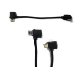 DJI Mavic 2 Zoom Uzaktan Kumanda İçin Mikro Data Veri Kablosu Naylon Örgülü thumbnail 2