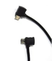 DJI Mavic Air Uzaktan Kumanda İçin Mikro Data Veri Kablosu Naylon Örgülü thumbnail 4