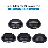 DJI Mavic PLATİNUM Gimbal Lens Filtre Set ND4-ND8-ND16-UV-CPL/HD thumbnail 2