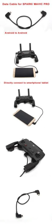 DJI Mavic 2 Pro Mikro Veri Kablosu Android Telefon Tablet thumbnail 5
