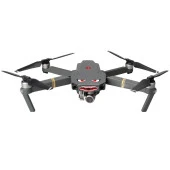 DJI Mavic  Pro KuşKaçıran Vahşi Kanlı Gözler Çıkartma Model7 - 5