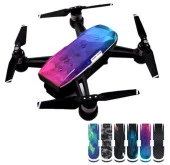 DJI Spark Su Geçirmez Premium PVC Sticker Çıkartma Threeangle thumbnail 1