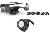 DJI Spark Gimbal Kamera HD MCUV Filtre Optik Lens thumbnail 1