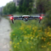 DJI Mavic  Pro KuşKaçıran Vampir Gözler Çıkartma Model8 - 6