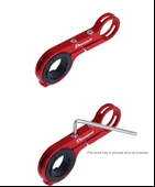 M365 Elektrikli Scooter İçin Gidon Montaj Ek Bar 20cm Karbon Boru - 3