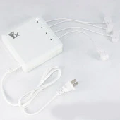 DJI Spark Şarj 6 in 1 4 pil 2 USB Portlu 60 Dakika Tam Şarj thumbnail 1