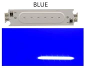 COB LED Çip Mavi 12V 2W 6015 PCB Bord DIY Işık Kaynağı - 1