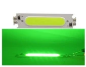 COB LED Çip Yeşil 12V 2W 6015 PCB Bord DIY Işık Kaynağı - 1