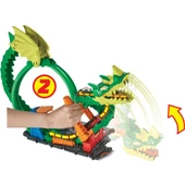 Orjinal Hot Wheels Ejderha ile Müdacele Pisti Hotwheels HDP03 thumbnail 3