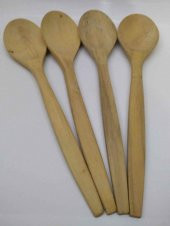 Ahşap Büyük Boy Şimşir Kaşık 37 Cm El Yapımı B-4 - 2