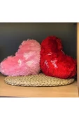 Sevgililer Gününe Özel 2li Kalp Kırlent Kırmızı Ve Pembe (ı Love You ) - 3