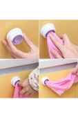 Pratik 2'li Silikon Mutfak Havlu Bez Tutucu Yapışkanlı Havlu Askısı Bez Mutfak Banyo Askısı - 5
